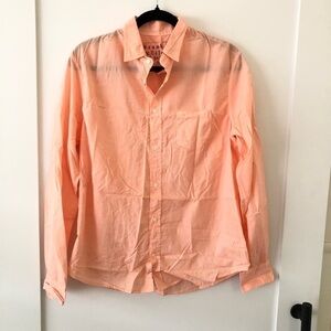 New Frank & Eileen Orange Luke Shirt S
